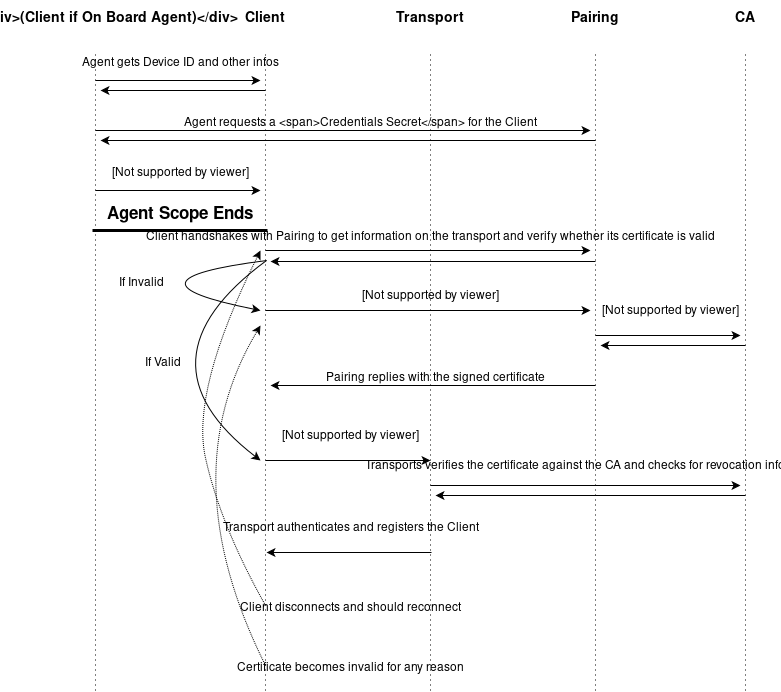 Pairing SSL flow